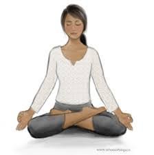 Meditaciones. Postura flor de loto. Los mejores podcasts online.